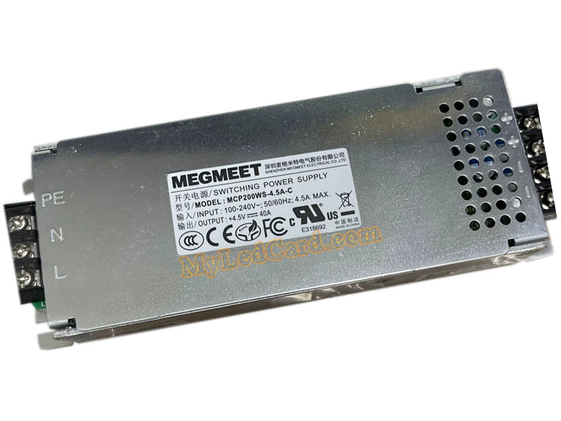 Megmeet MCP200WS-4.5-C Series LED Power Supply